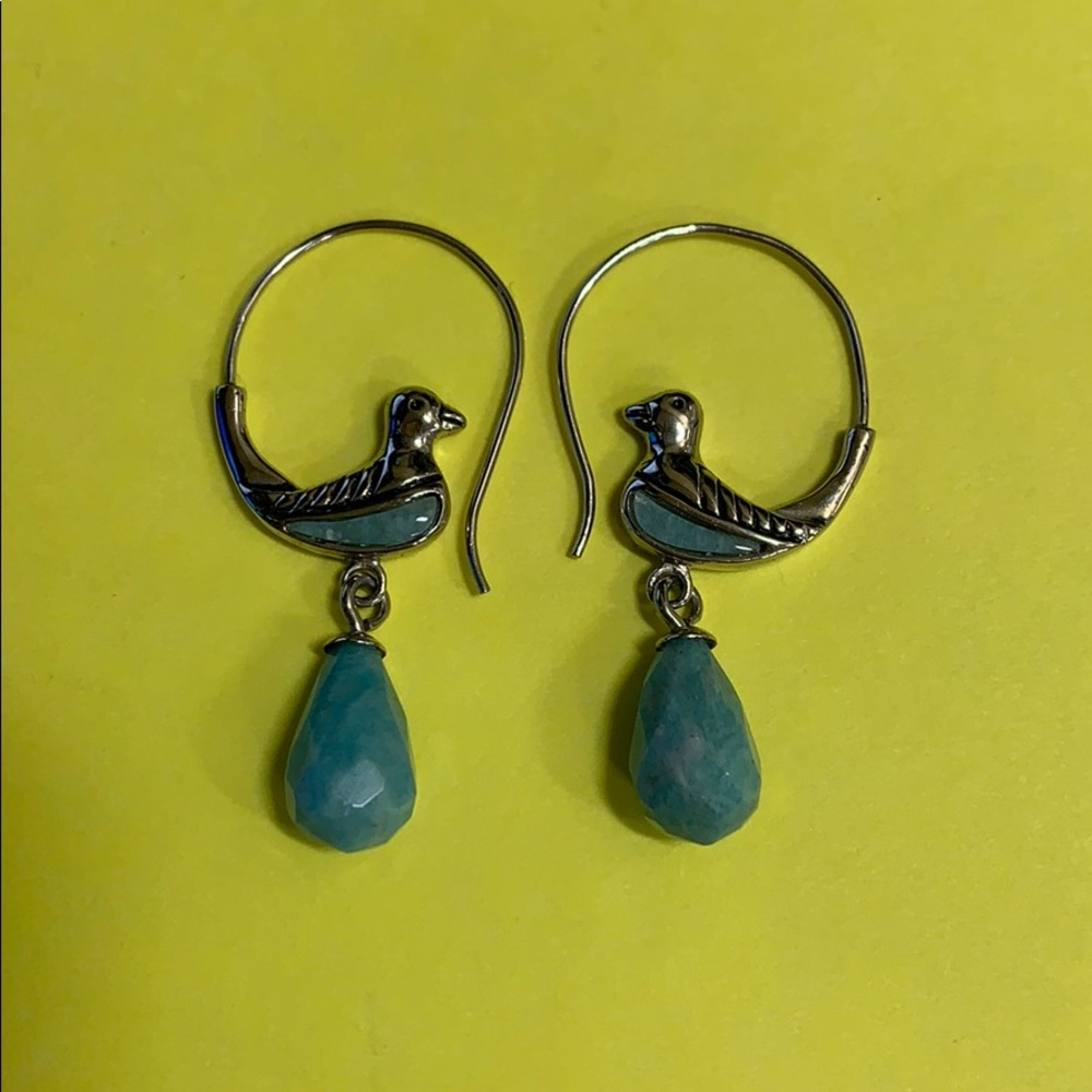 Stainless Bird Earrings